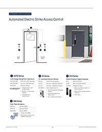 Automated Electric Strike Access Control Article